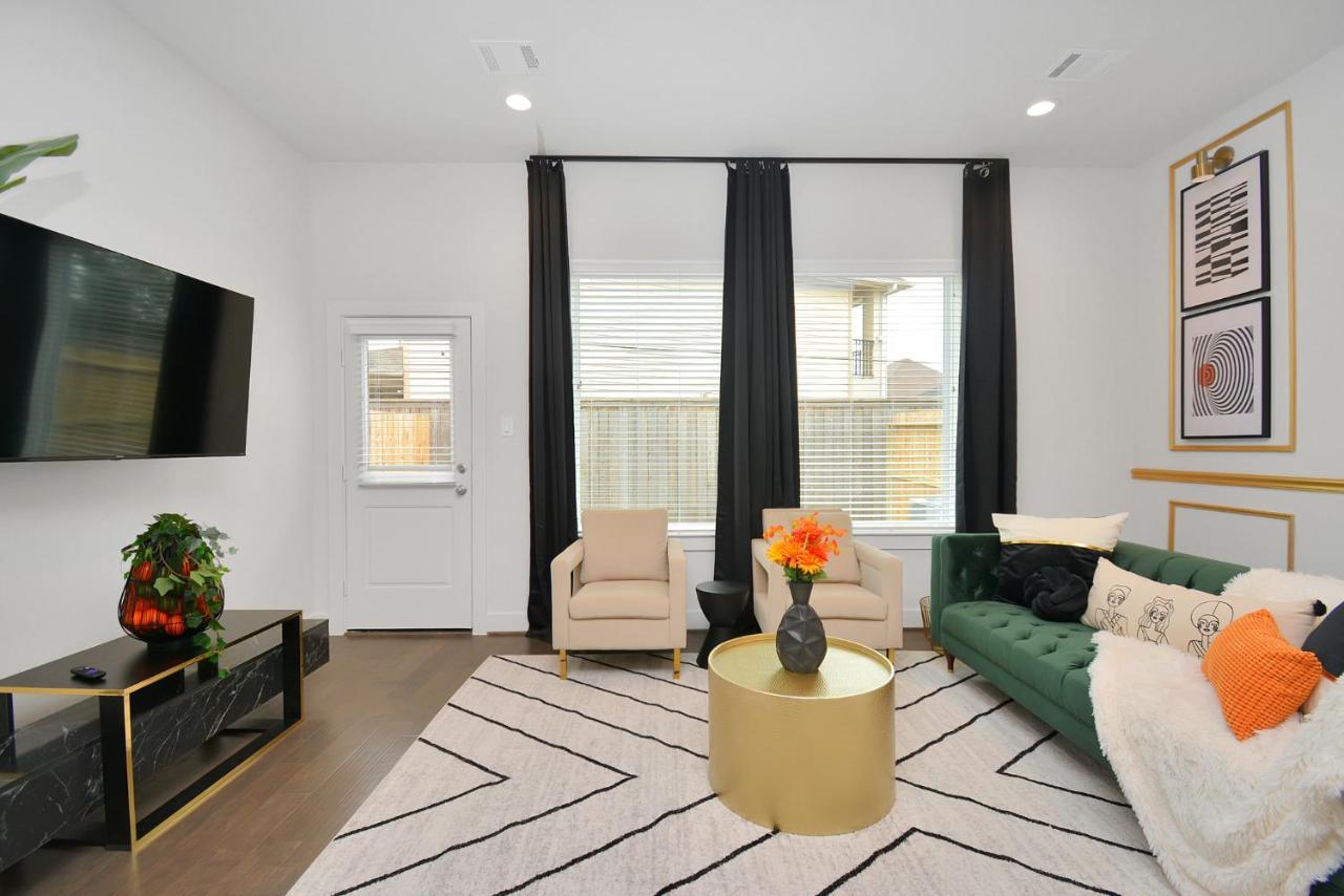 Emerald Palace - New, Modern 3Br Townhome Close To Downtown, Nrg, Med Ctr Houston Exterior foto