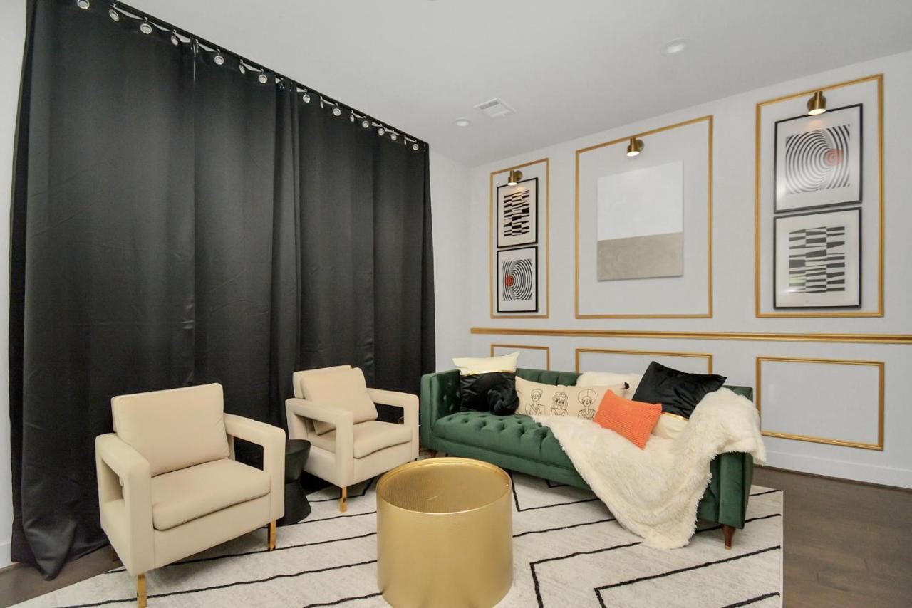 Emerald Palace - New, Modern 3Br Townhome Close To Downtown, Nrg, Med Ctr Houston Exterior foto