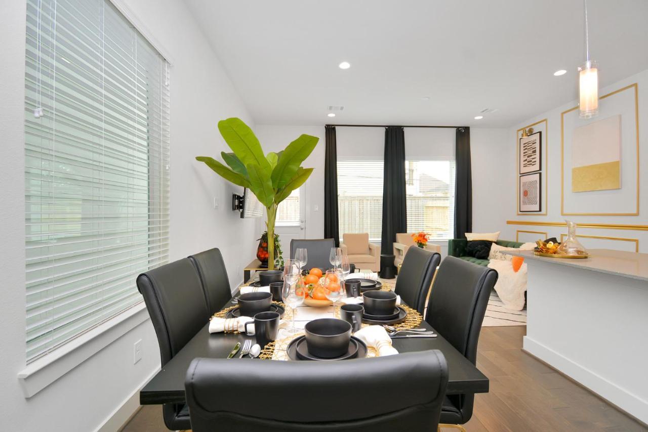 Emerald Palace - New, Modern 3Br Townhome Close To Downtown, Nrg, Med Ctr Houston Exterior foto